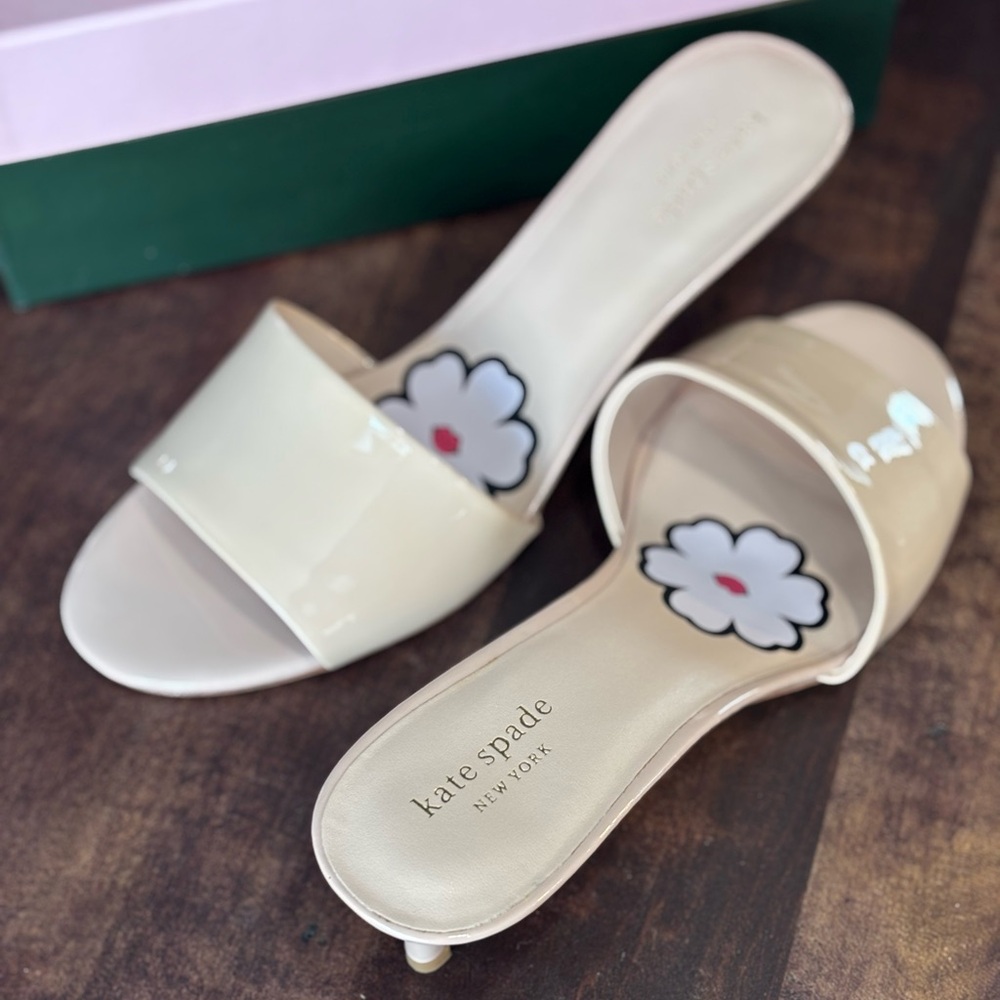 kate spade new york - Savvi Kitten-Heel Sandals - Picture 3 of 14